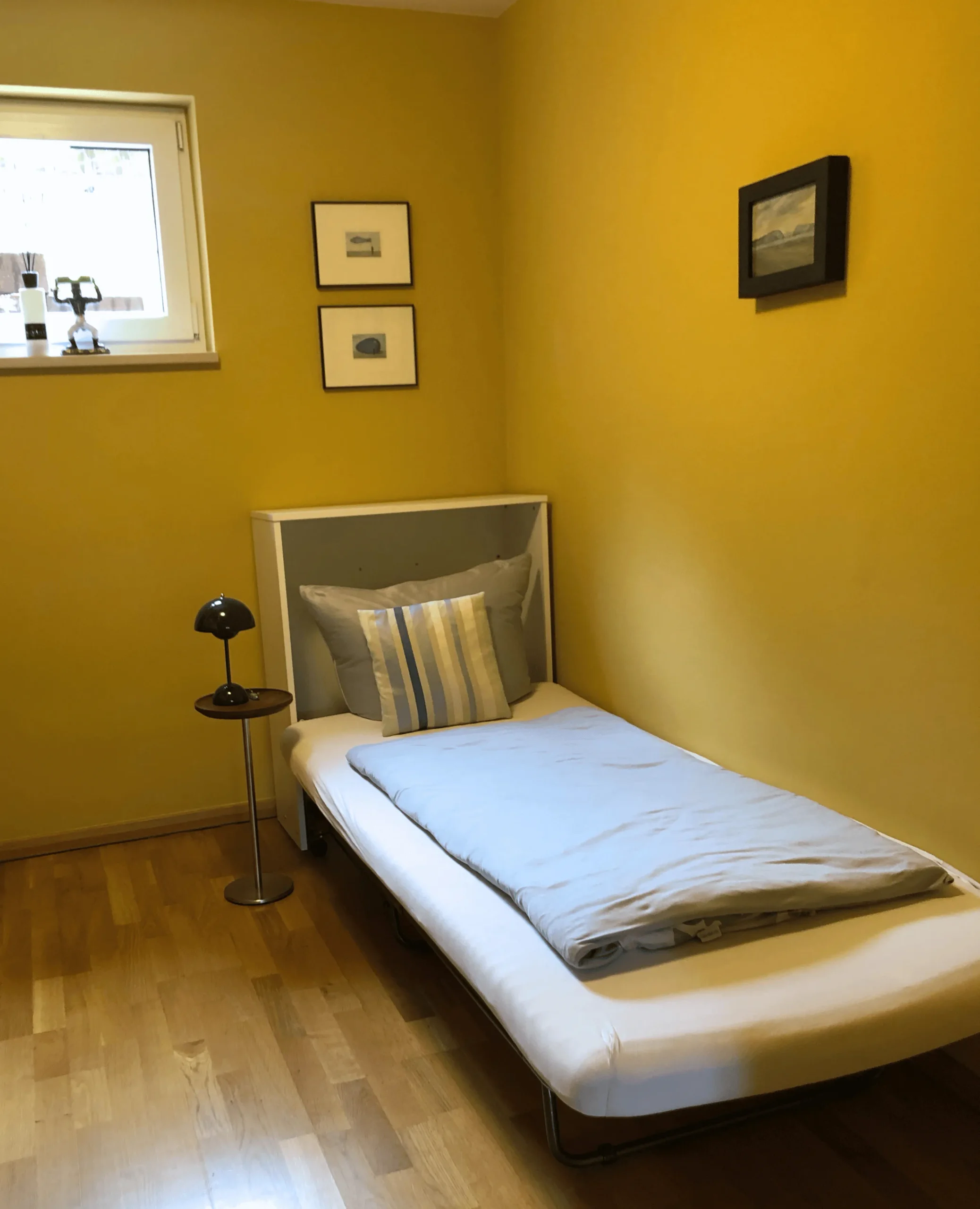 Zustellbett in der Ankleide im Ferienhaus Conradshöh