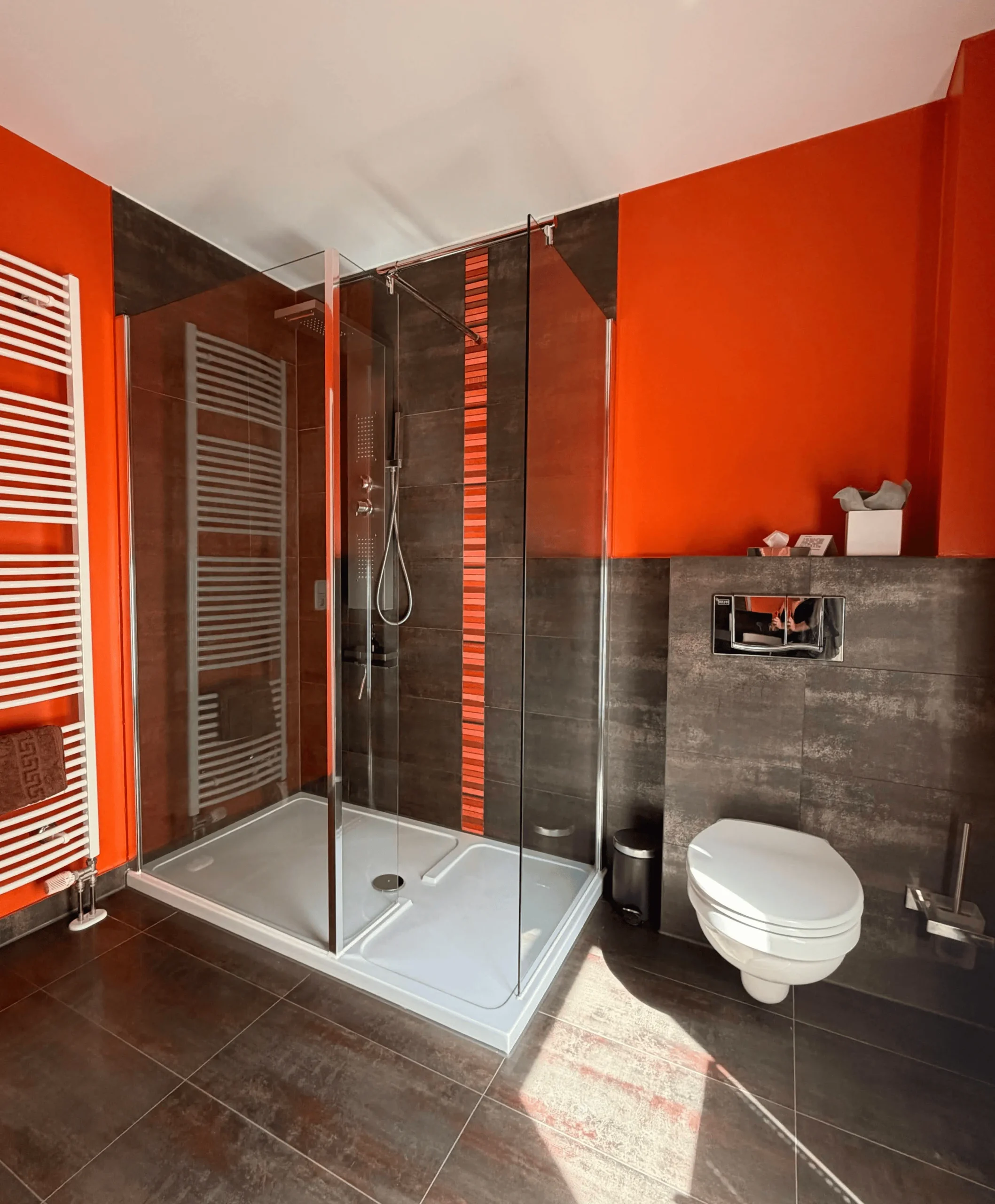 Badezimmer im Ferienhaus Conradshöh