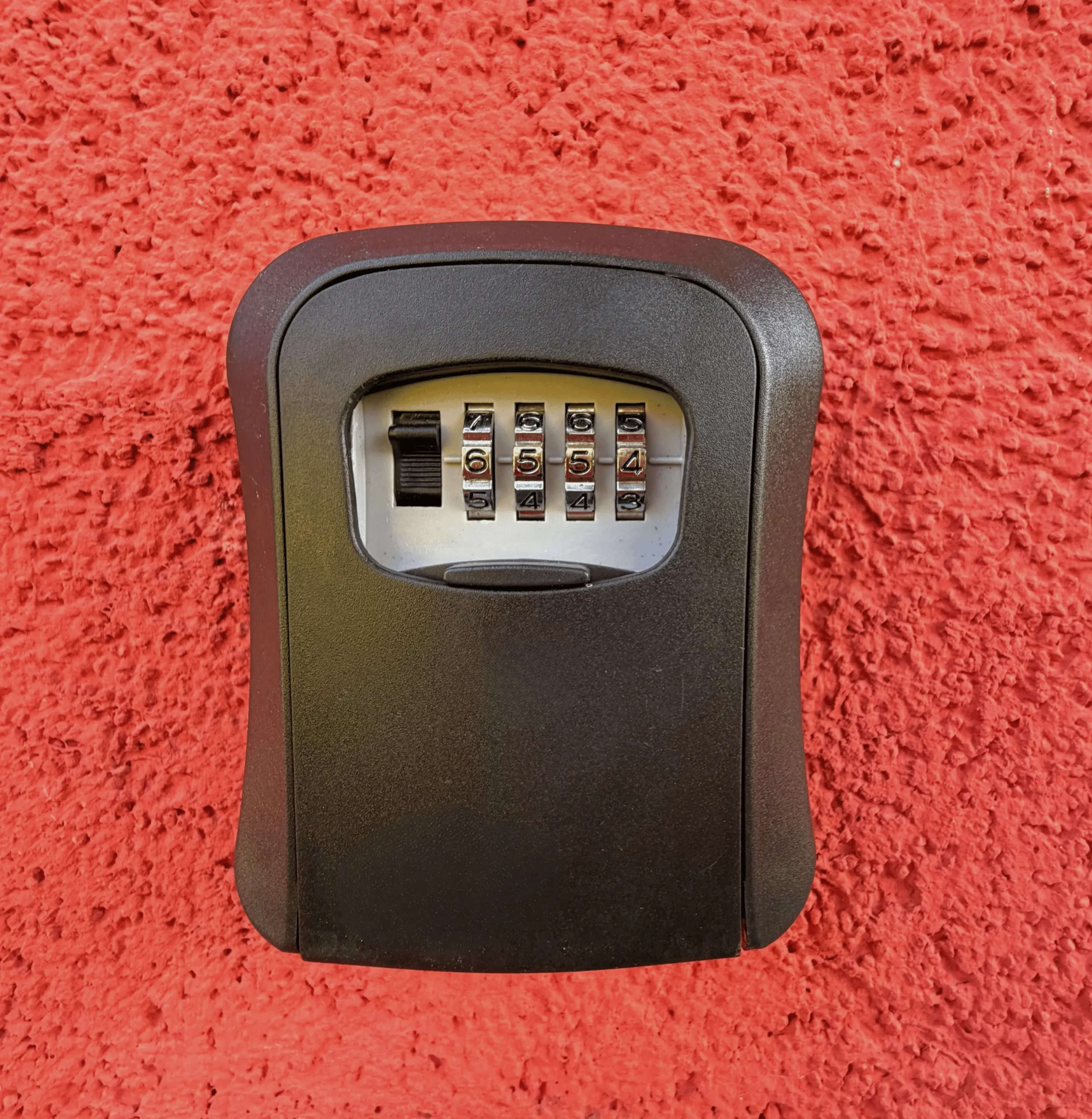 Schlüsselsafe für den kontaktlosen Check-in am Ferienhaus Conradshöh