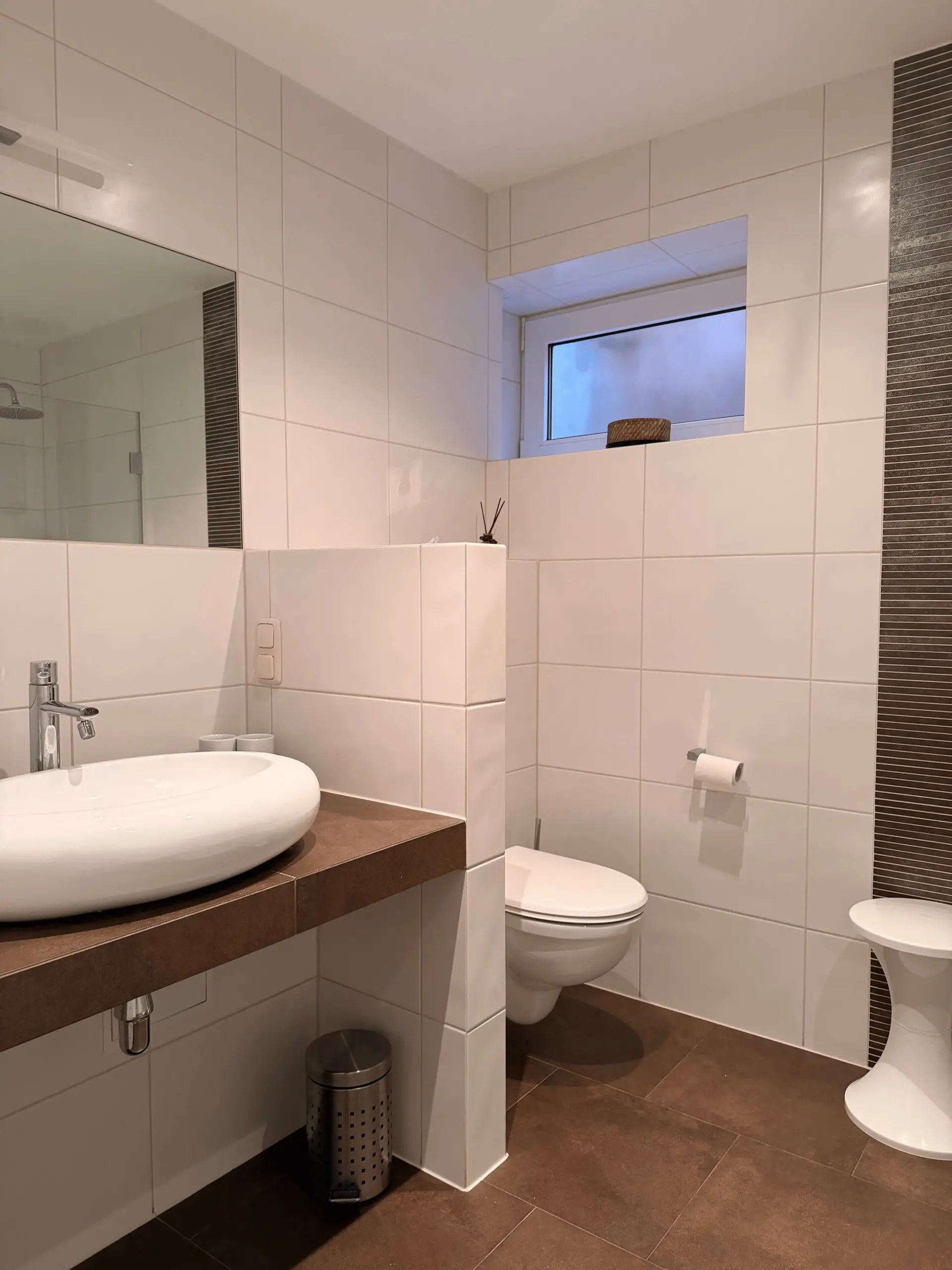Badezimmer in Antoinettes Ferienwohnung