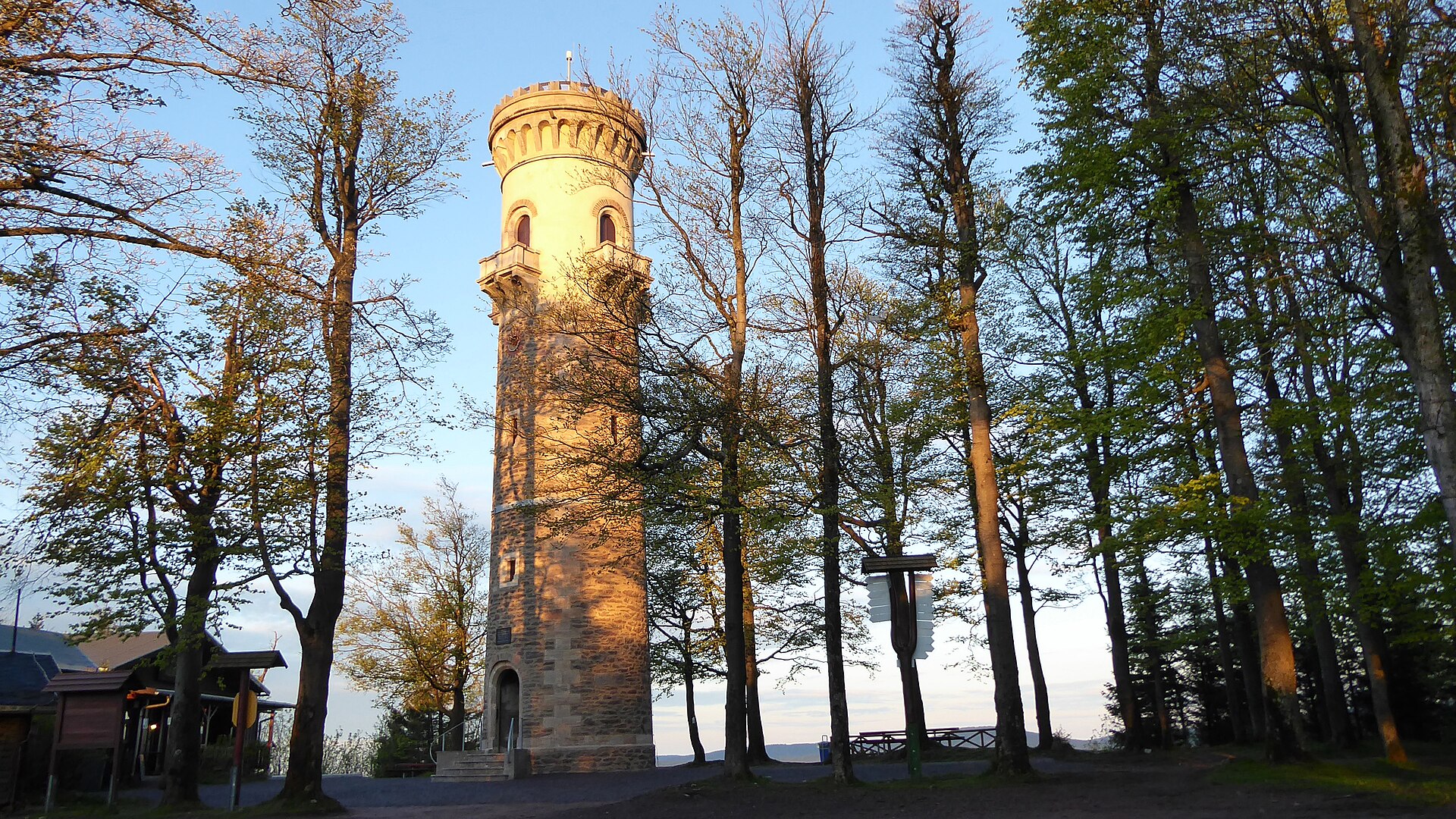 Aussichtsturm auf dem Kickelhahn bei Ilmenau